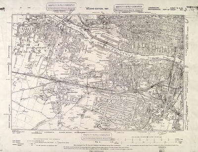 Map of Glasgow, 1897