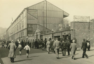 Firhill Stadium, 1958