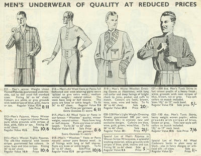 Pettigrew & Stephens Sale, 1933