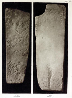 Grave slabs