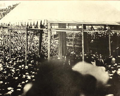 Laying the Foundation Stone