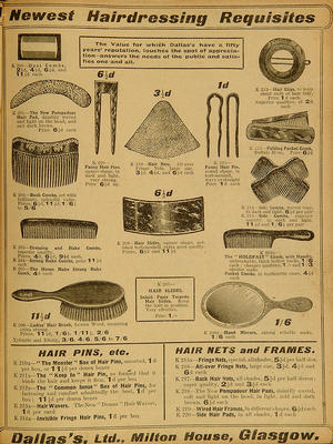 Dallas's Catalogue, 1915