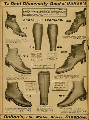 Dallas's Catalogue, 1915