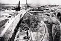 Construction of Queen's Dock