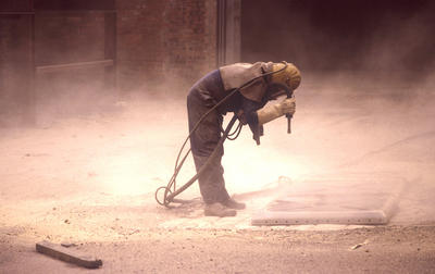 Metal blasting