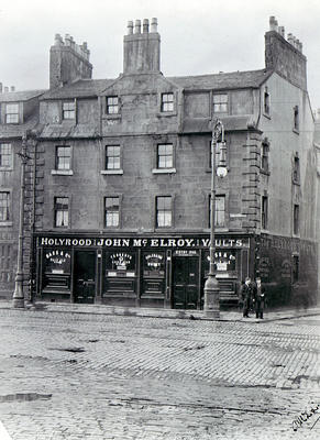 Holyrood Vaults c 1890