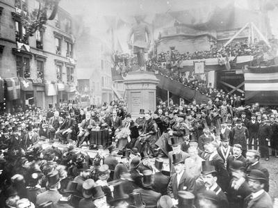 Unveiling the Pearce Monument