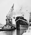 Loading on the Clyde for Africa