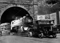 Locomotive at Rockvilla, 1955