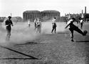 Football on Glasgow Green, 1955