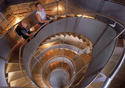 Helical staircase at the Lighthouse